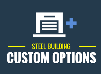 Worldwide Steel Buildings provides a wide variety of custom options for steel building kits to produce the metal building that works best for you.