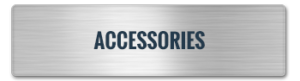 A metallic rectangular sign, perfect for any steel building assembly, displays the word "ACCESSORIES" in bold, dark lettering against a brushed metal background.