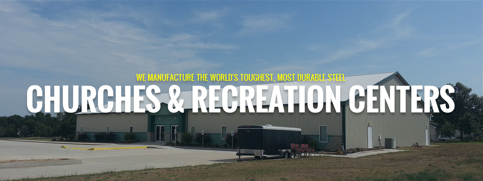 metal church rec center buildings worldwide steel buildings