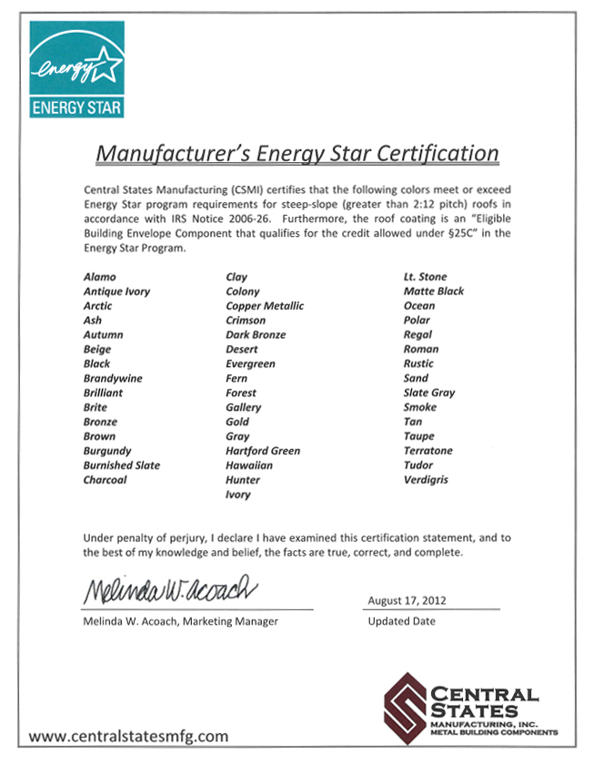 Energy-Star-Certification