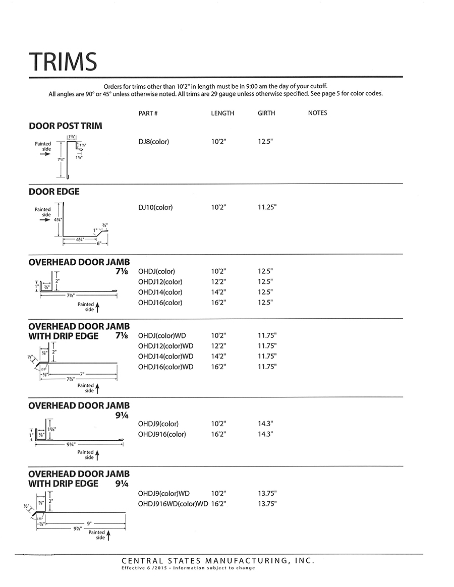 Tim options for steel buildings