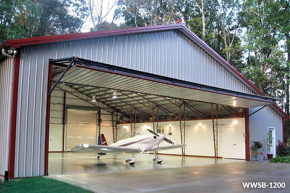 Steel Building Aircraft Hangars - Worldwide Steel Buildings