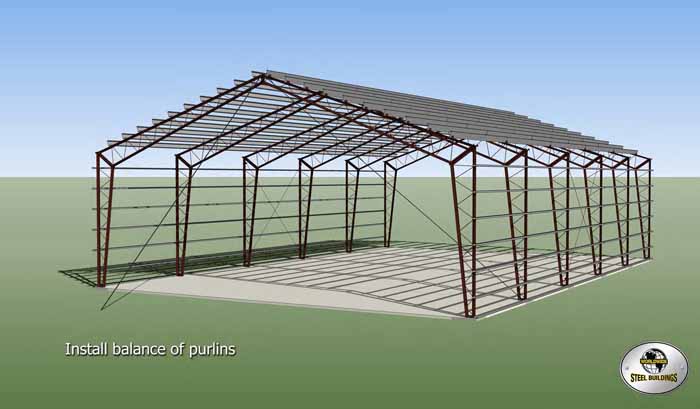 install purlins