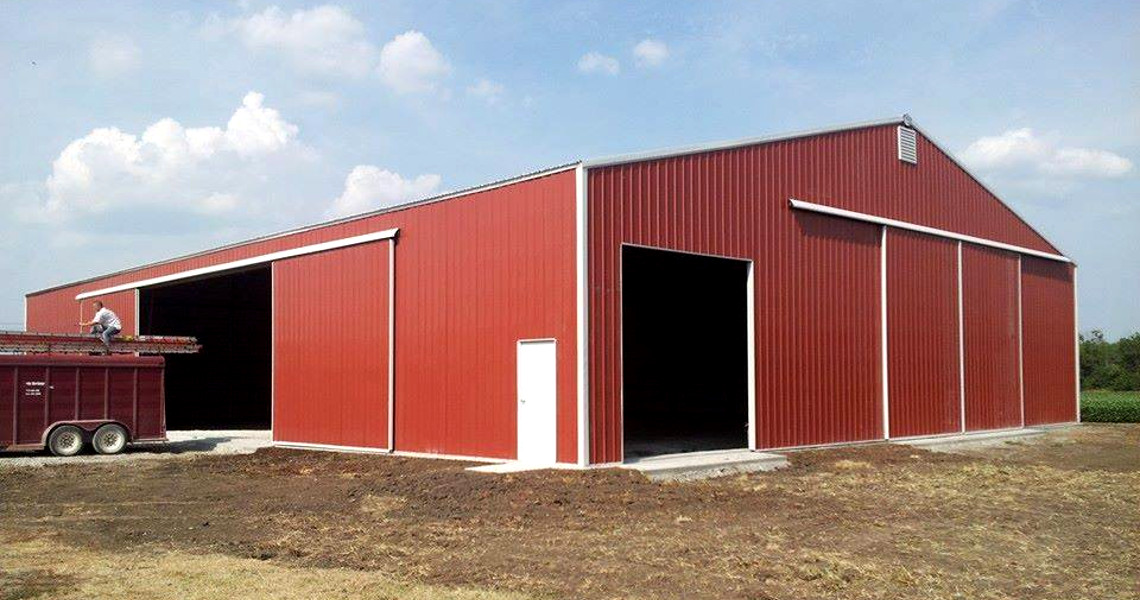 Worldwide Steel Buildings can design steel buildings and metal ag buildings with sliding doors.