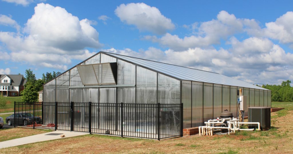 New Steel Greenhouse Made By Worldwide Steel Buildings