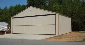 Metal hangars and steel airplane hangars designed by Worldwide Steel Buildings.