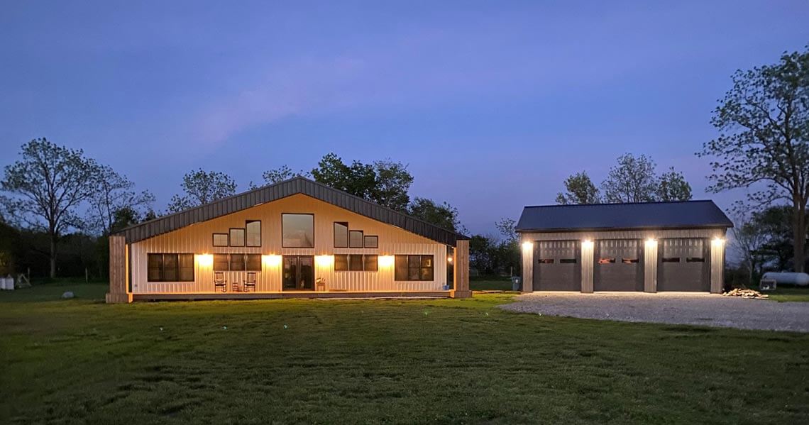 Cook Residence exterior