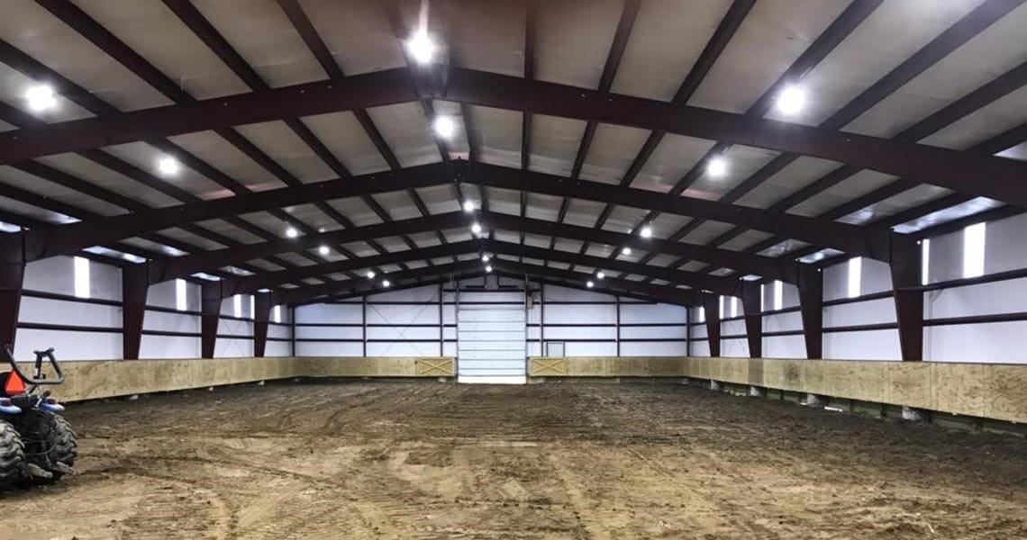 Ohio Horse Arena interior