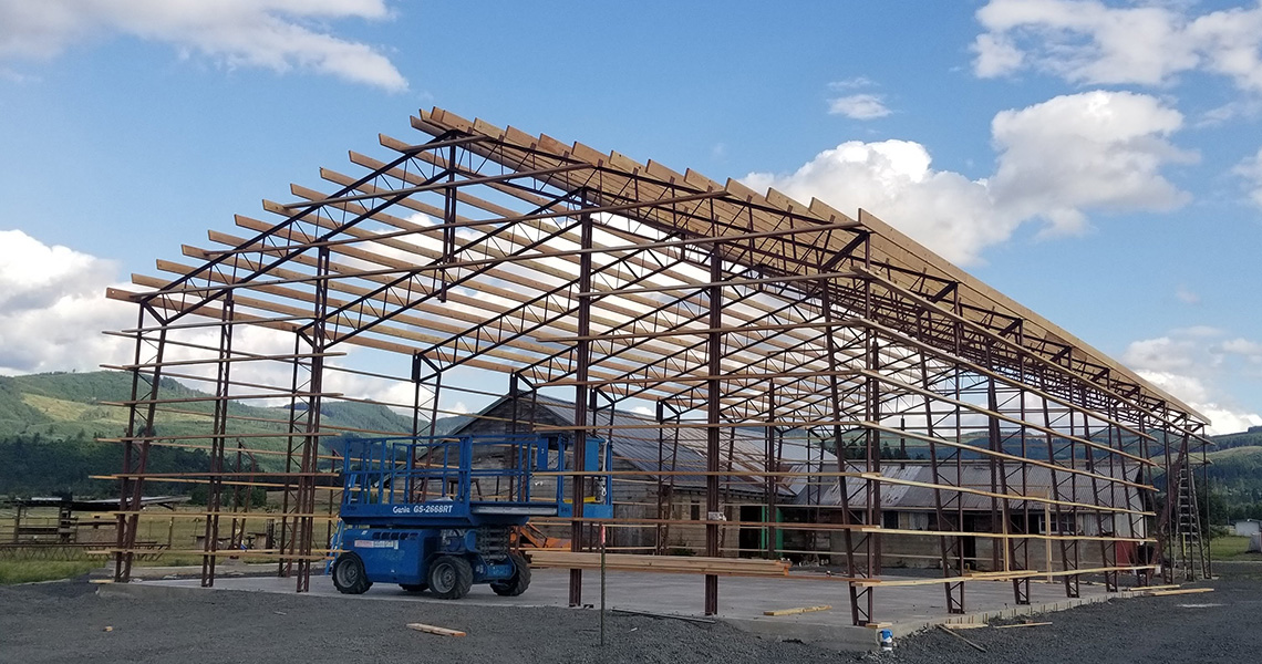 Oregon Mountain Shop build
