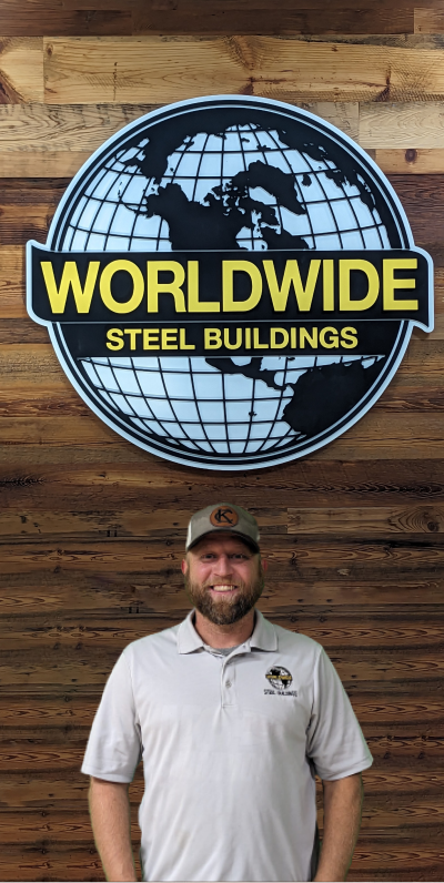Worldwide Steel Buildings in Peculiar, MO, has qualified building consultants like Dereck Kerr to provide assistance through the steel building kit process.