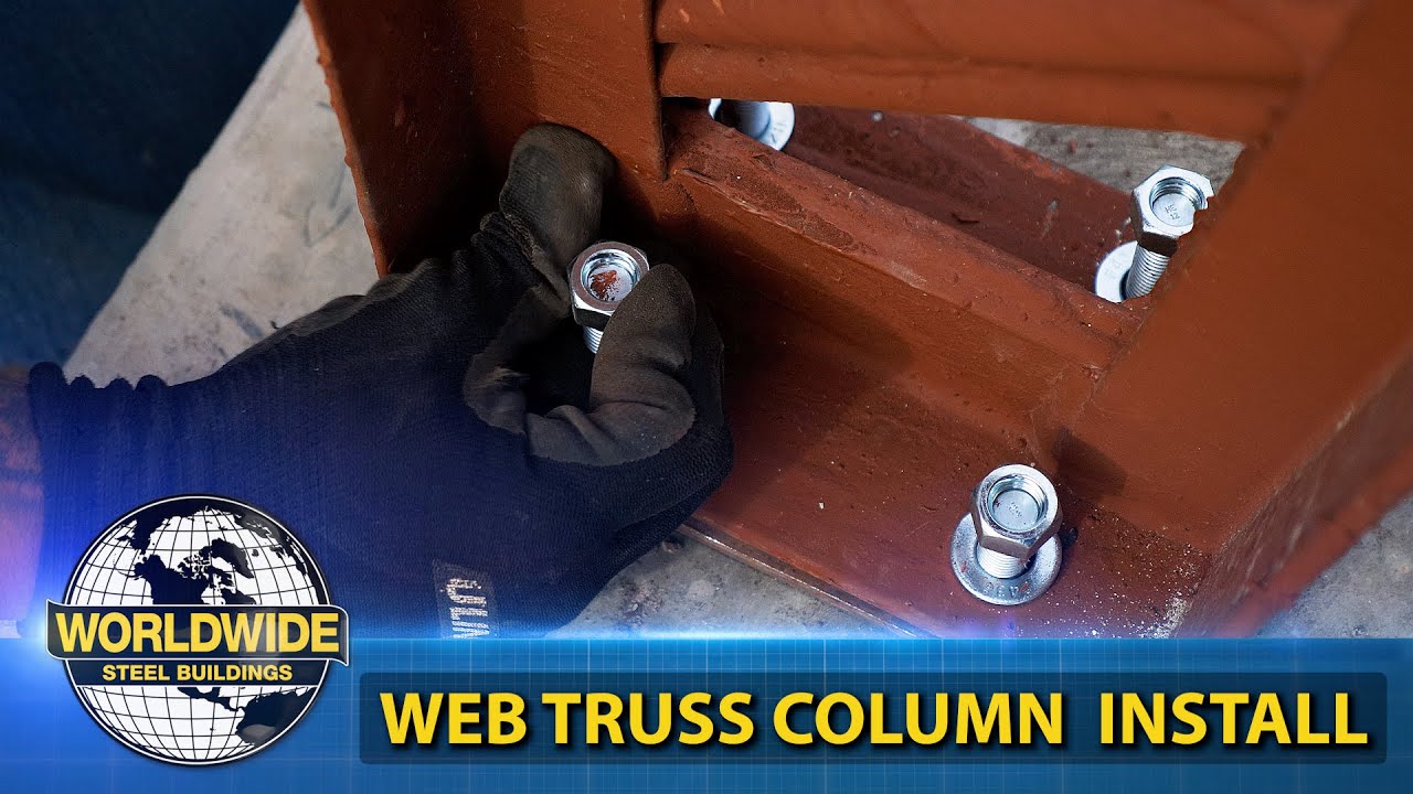 Thumbnail of Web Truss Column Install video